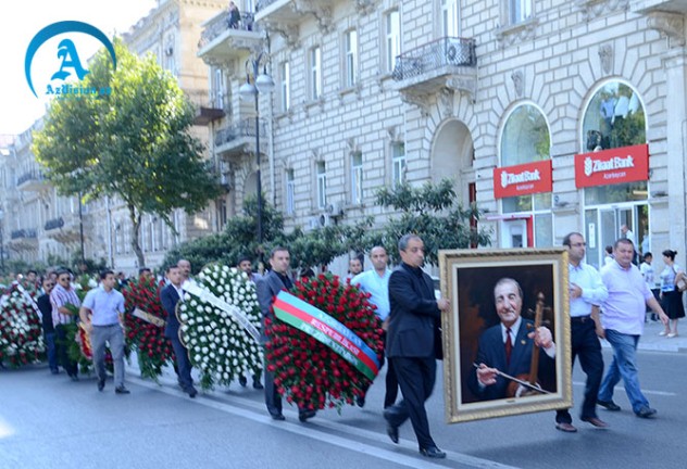 Habil Əliyevlə son görüş - Fotolar